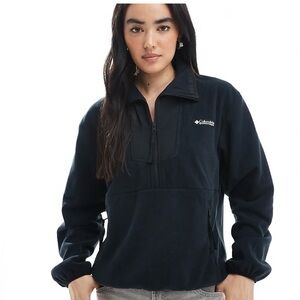 Columbia sequoia Grove Half Zip Navy Blue Fleece